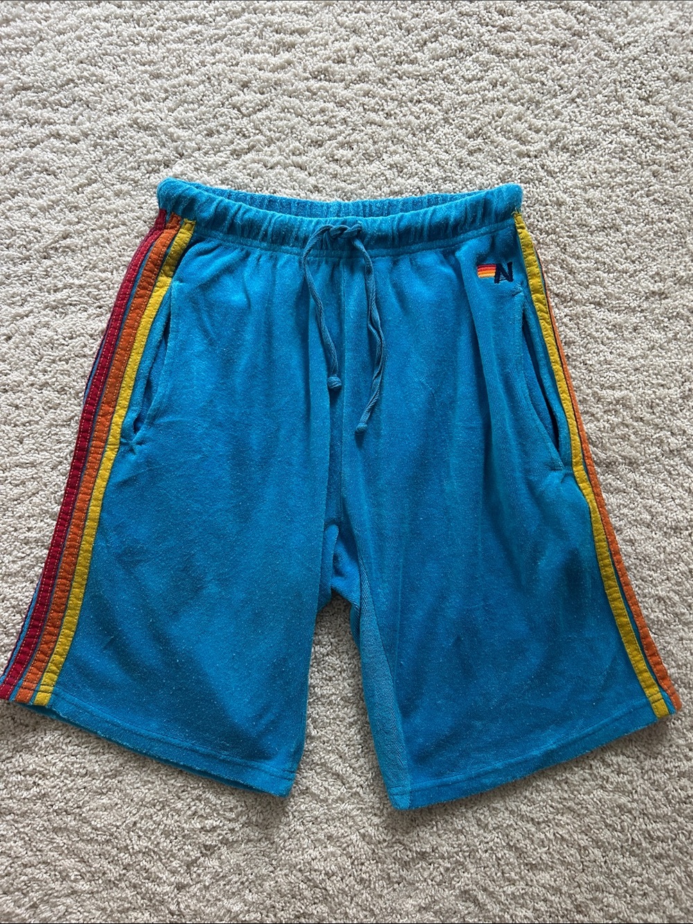Rare Aviator Nation terry cloth lounge shorts